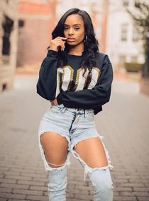 Beautiful curly girlfriend