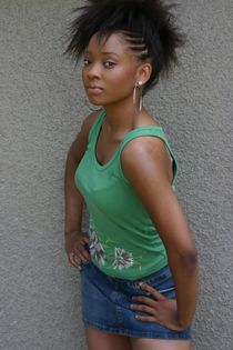 Black teen Janea Jolie